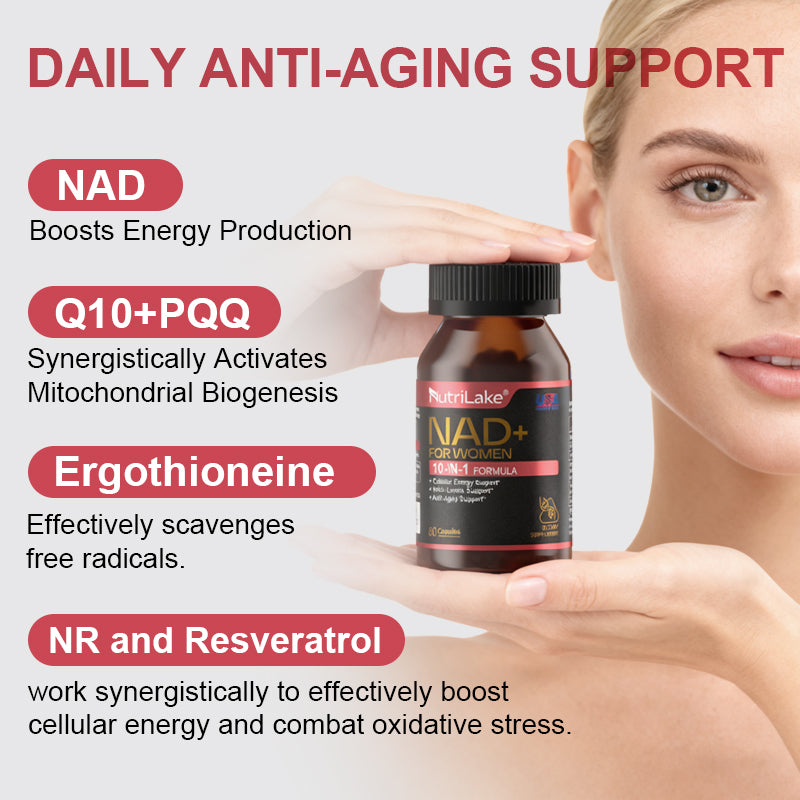 Nutrilake NAD+ Supplement for women