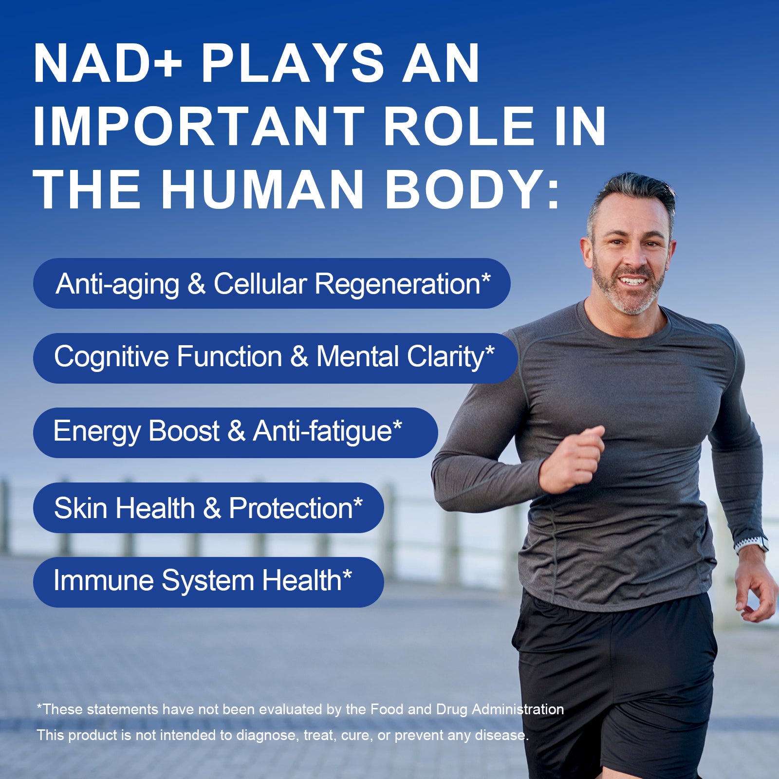 NutriLake NAD: Anti-Aging, Energy & Male Vitality Boost