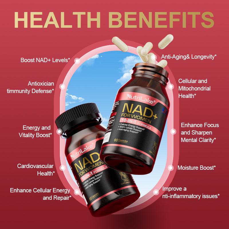 Nutrilake NAD+ Supplement for women
